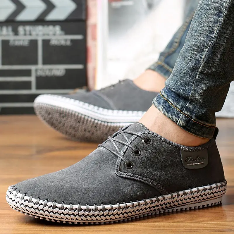 Men Sneakers Comfortable Flock Flat with Men Casual Shoes Lace-up Breathable Solid Mans Footwear Low Heels Shoes for Men
Men Sneakers Comfortable Flock Flat with Men Casual Shoes Lace-up Breathable Solid Mans Footwear Low Heels Shoes for Men