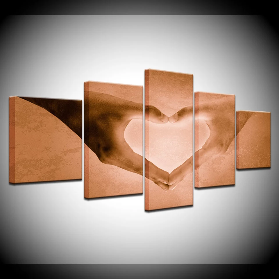 Canvas Painting Hand on Heart Love 5 Pieces Wall Art Painting Modular Wallpapers Poster Print for living room Home Decor
Canvas Painting Hand on Heart Love 5 Pieces Wall Art Painting Modular Wallpapers Poster Print for living room Home Decor