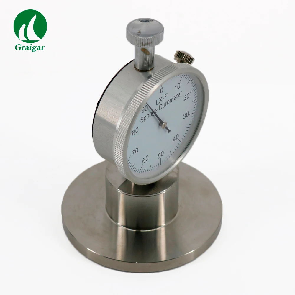 LX-F Foam Hardness Tester Sponge Hardness Tester LX-F (0~2.5Millimeters 550MN~4300MN)
LX-F Foam Hardness Tester Sponge Hardness Tester LX-F (0~2.5Millimeters 550MN~4300MN)