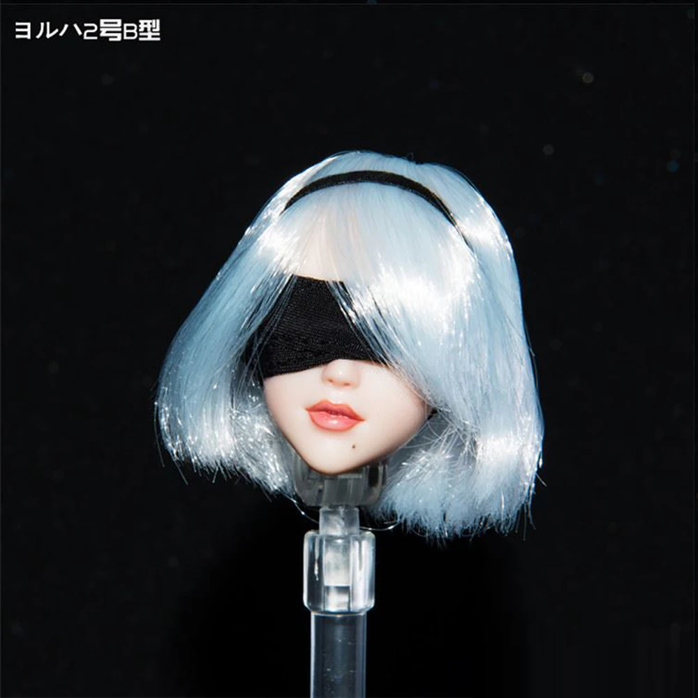 1/6 Scale Blond red black Hair Female Head Model Fit 12" Womens Bodies Figures Dolls Gifts Toys Collections
1/6 Scale Blond red black Hair Female Head Model Fit 12" Womens Bodies Figures Dolls Gifts Toys Collections