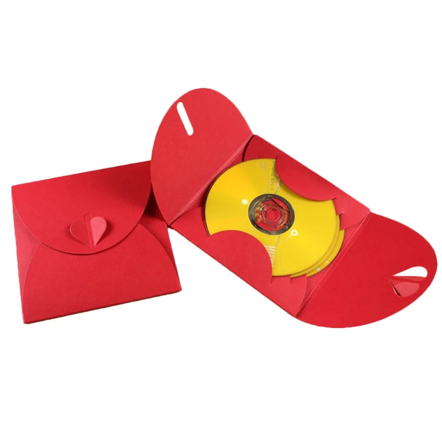 5 Pcs/lot 13x13cm Vintage Cards Envelop Red Romantic Heart Kraft Paper Bag CD Optical Disc Bags DIY Multifunction Card Envelopes
5 Pcs/lot 13x13cm Vintage Cards Envelop Red Romantic Heart Kraft Paper Bag CD Optical Disc Bags DIY Multifunction Card Envelopes