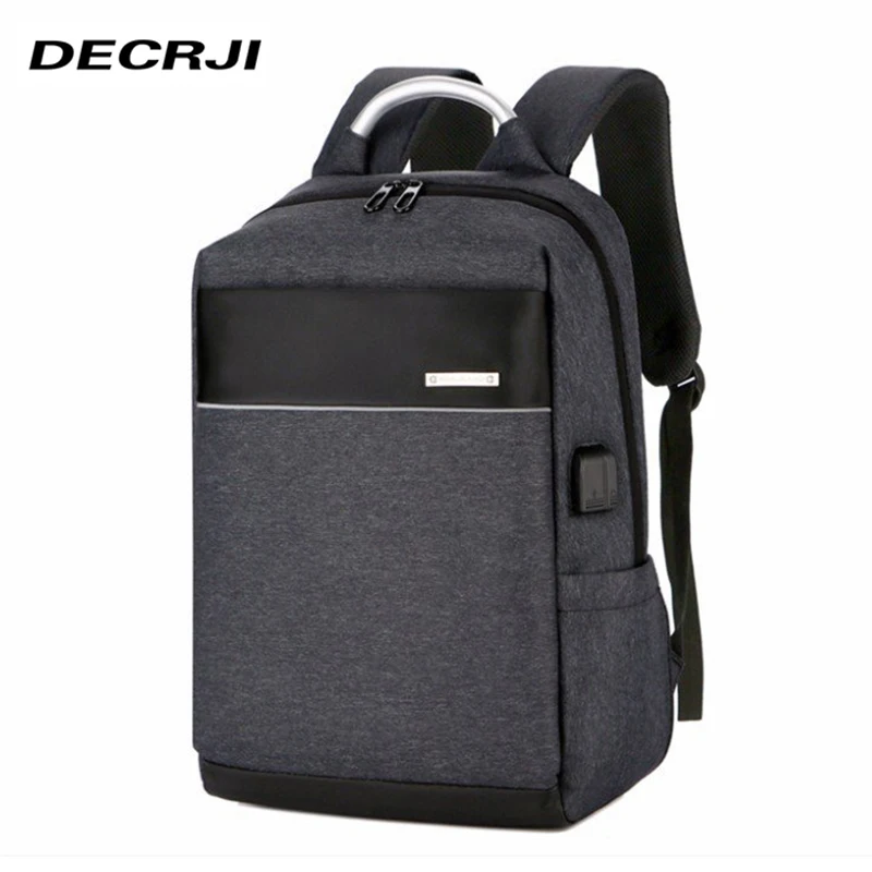 DECRJI Business Man Bag Backpack USB Charging Mochila Hombre Multifunction Bagpack Men Backpacks Travel 15.6 Inch Back Pack 2020
DECRJI Business Man Bag Backpack USB Charging Mochila Hombre Multifunction Bagpack Men Backpacks Travel 15.6 Inch Back Pack 2020
