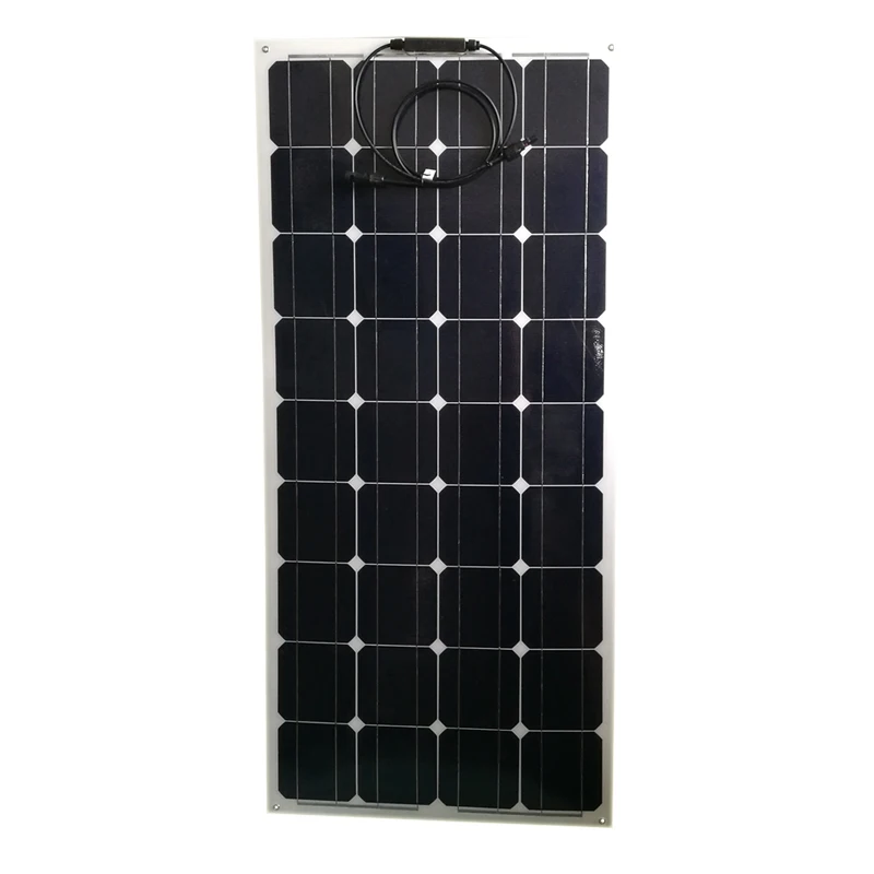 Гибкая солнечная панель 100 Вт 12 В 4 шт. Zonnepanelen 400 батарея зарядное устройство на