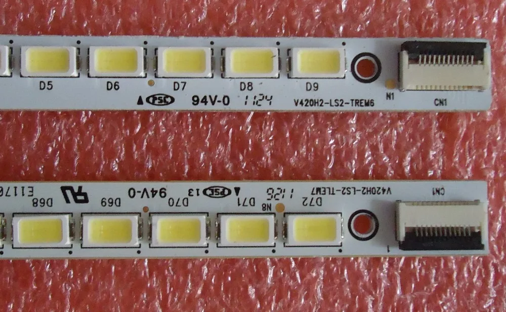 led backlight screenTCL L42E5200BE V420H2-LS2-TLEM7 V420H2-LS2-TREM7 1pcs=72led 540mm
led backlight screenTCL L42E5200BE V420H2-LS2-TLEM7 V420H2-LS2-TREM7 1pcs=72led 540mm