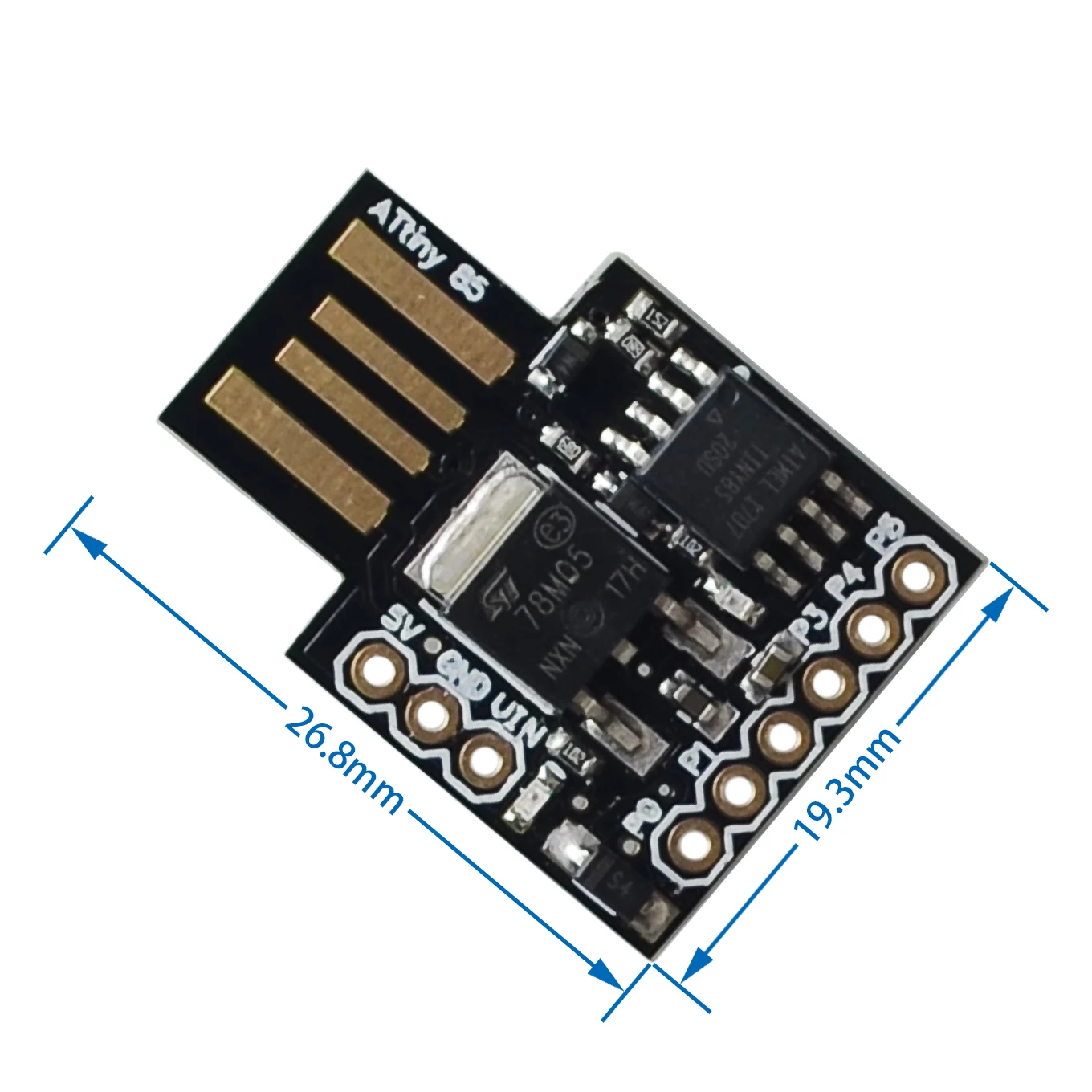 1 шт. Digispark kickstarter макетная плата ATTINY85 модуль для arduino usb|usb data acquisition card|usbminiature handicraft