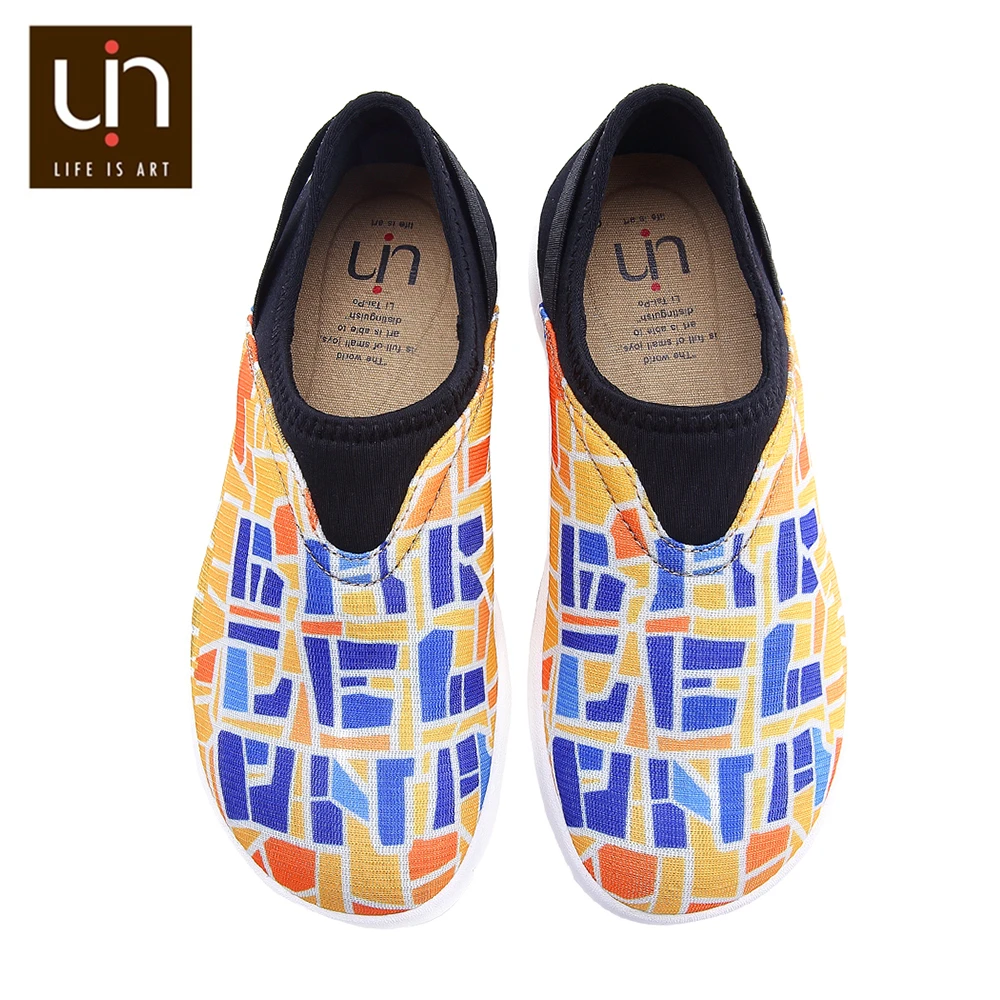 UIN Barcelona Code Design Unisex Casual Sneakers Easy Slip-on Lycra Shoes Women/Men Travel Flats Loafers
UIN Barcelona Code Design Unisex Casual Sneakers Easy Slip-on Lycra Shoes Women/Men Travel Flats Loafers
