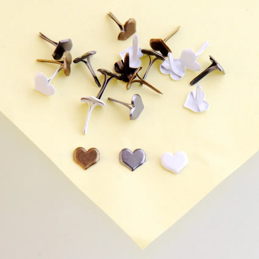 Free shipping 50PCs mixed Pastel Heart Brads Scrapbooking Embellishment Holiday Decoration & Gift 9x8mm F1106
Free shipping 50PCs mixed Pastel Heart Brads Scrapbooking Embellishment Holiday Decoration & Gift 9x8mm F1106