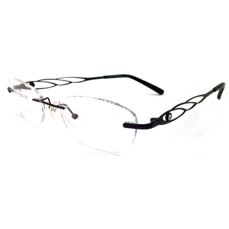 Laura Fairy Rhinestone Decoration Glasses Frame for women Memory Titanium Optical Eyeglass Frame Rimless Optical Frames Myopia F
Laura Fairy Rhinestone Decoration Glasses Frame for women Memory Titanium Optical Eyeglass Frame Rimless Optical Frames Myopia F