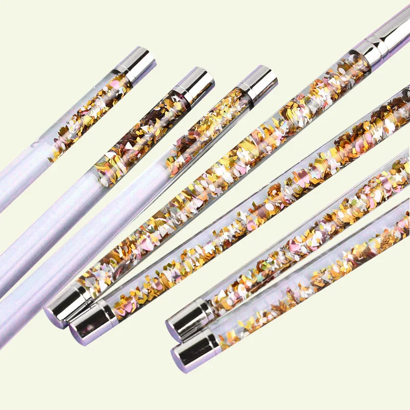 Newest 1pc Kolinsky Sable Acrylic Nail Brush with Liquid Flow Glitter Nail Art Brush for Nail Art Tools 8# 10# 12# 14# 16#
Newest 1pc Kolinsky Sable Acrylic Nail Brush with Liquid Flow Glitter Nail Art Brush for Nail Art Tools 8# 10# 12# 14# 16#