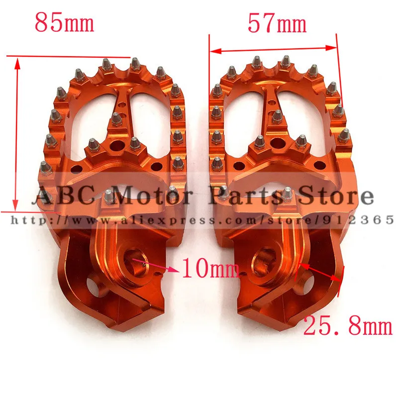 Billet CNC Foot Pegs Pedals Rests For EXC SX SXF XC XCW EXCF EXCW XCFW MX SIX DAYS 65 85 125 250-530 MX Enduro
Billet CNC Foot Pegs Pedals Rests For EXC SX SXF XC XCW EXCF EXCW XCFW MX SIX DAYS 65 85 125 250-530 MX Enduro