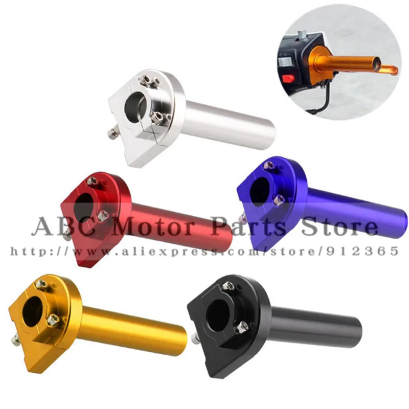 Universal 22mm 7/8" CNC Aluminum Accelerator Throttle Twist Grips Handlebars Motorcycle Blue Black Red Silver Free Shipping
Universal 22mm 7/8" CNC Aluminum Accelerator Throttle Twist Grips Handlebars Motorcycle Blue Black Red Silver Free Shipping
