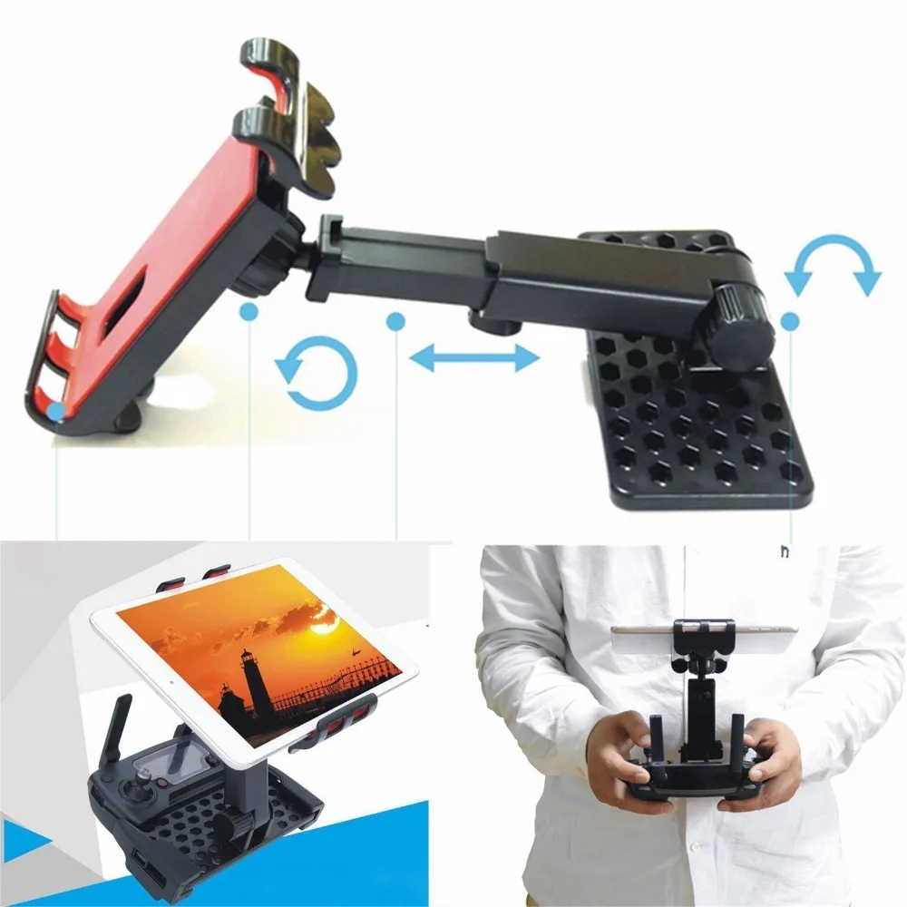 360-Degree Rotatable Holder Extended Holder Bracket Support 4-12in Phone Tablet for DJI MAVIC PRO Remote Controller
360-Degree Rotatable Holder Extended Holder Bracket Support 4-12in Phone Tablet for DJI MAVIC PRO Remote Controller