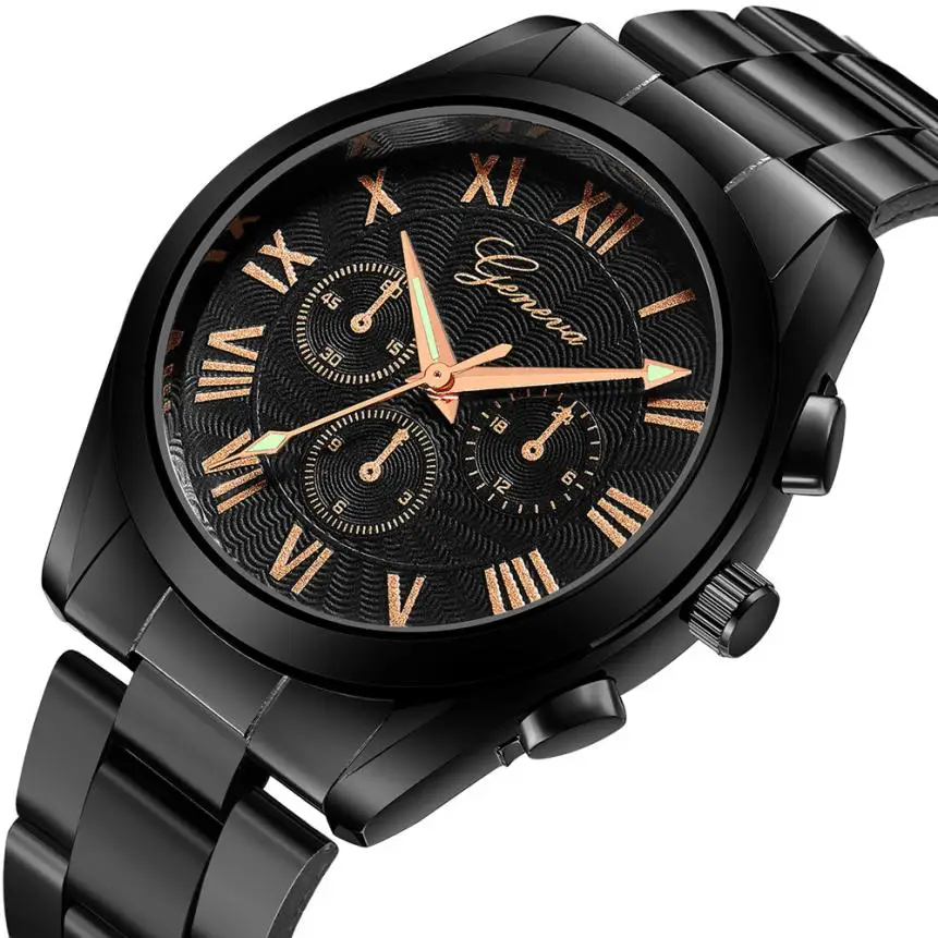 Мужские ультратонкие часы horloge heren Geneva мужские кварцевые наручные из нержавеющей