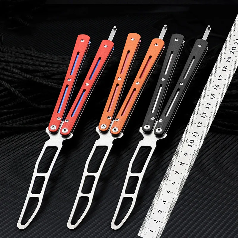 Dropship Folding Knife Butterfly Ball Bearing Training Knife G10 Handle gaming tool knife folding butterfly in knife dull tool
Dropship Folding Knife Butterfly Ball Bearing Training Knife G10 Handle gaming tool knife folding butterfly in knife dull tool