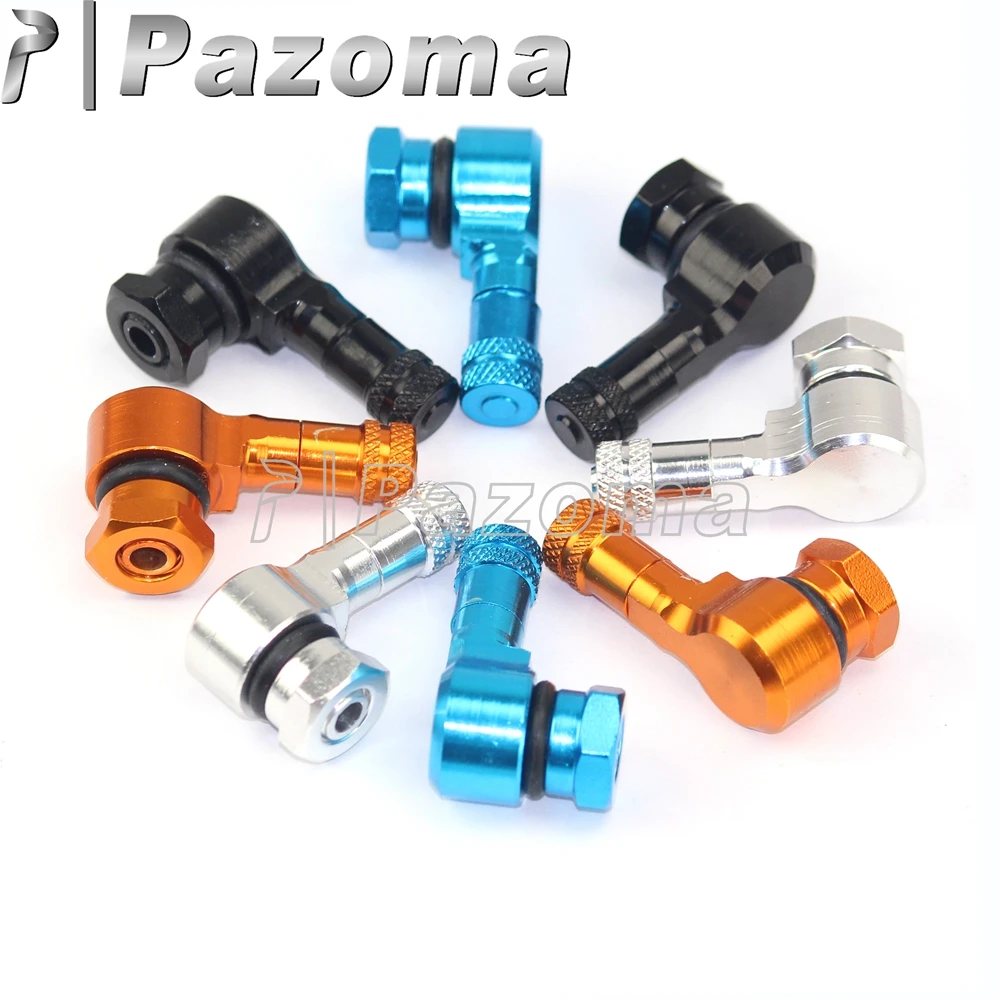 PAZOMA 2 Pcs Racing Moto CNC Aluminum Wheels Tubeless Tires Valve Stems Caps 90 Degrees 11.3mm 0.453" Valve Stem
PAZOMA 2 Pcs Racing Moto CNC Aluminum Wheels Tubeless Tires Valve Stems Caps 90 Degrees 11.3mm 0.453" Valve Stem