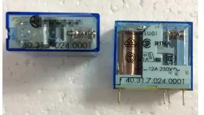 Free Shipping 2pcs/LOT 40.31S 24vdc 12a Brand new original Italian intermediate relay
Free Shipping 2pcs/LOT 40.31S 24vdc 12a Brand new original Italian intermediate relay