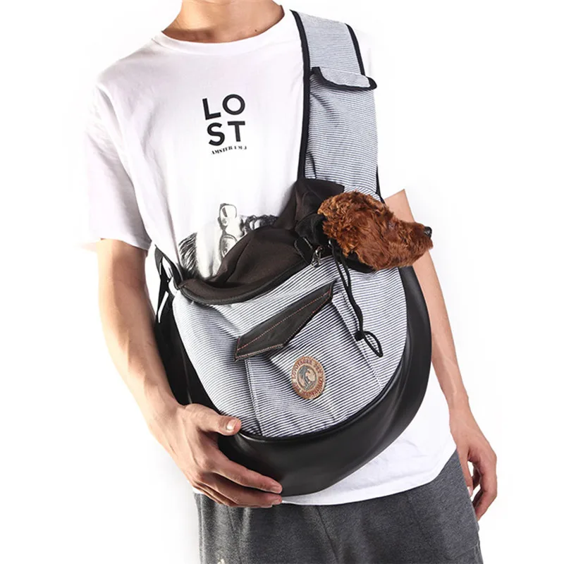 Pet Dog Fashion Reversible Striped Cotton Bag Breathable Outdoor Travel Carrier Slings Bags For Small Dogs Cats PB763
Pet Dog Fashion Reversible Striped Cotton Bag Breathable Outdoor Travel Carrier Slings Bags For Small Dogs Cats PB763