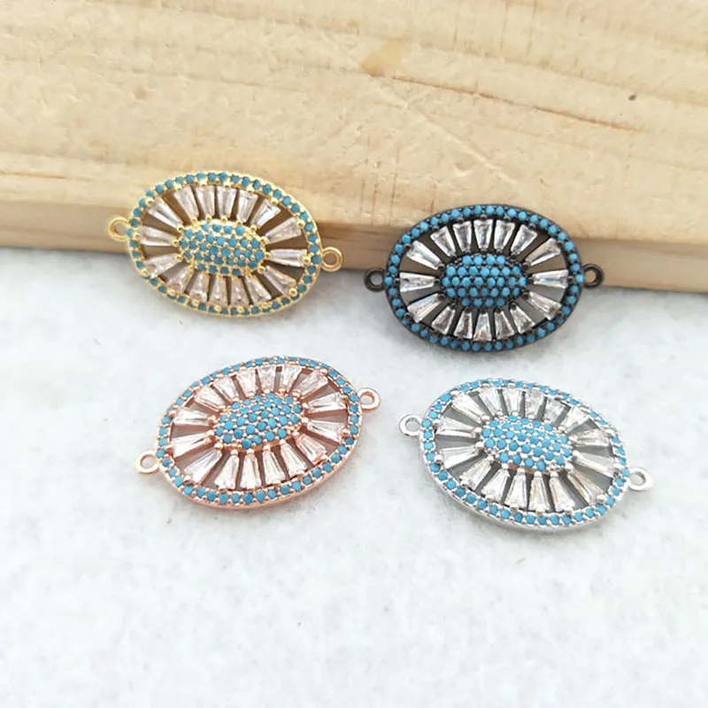 10 Pieces CZ zircon Micro Pave Connector,Double Bails Beads Charm,for DIY Bracelets Jewelry Finding CT390
10 Pieces CZ zircon Micro Pave Connector,Double Bails Beads Charm,for DIY Bracelets Jewelry Finding CT390