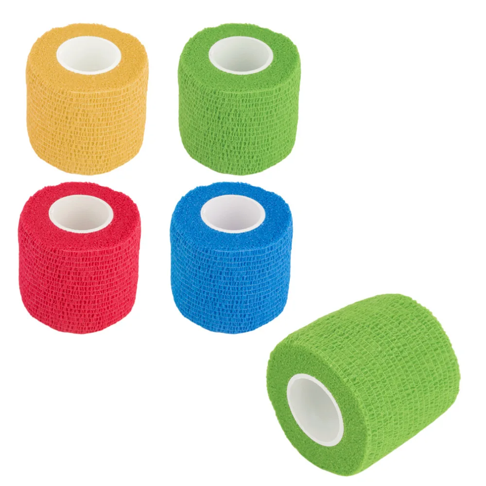 5*4.5m Self Adhering Bandage Wraps Elastic Adhesive First Aid Tape Stretch Safety Bandage Camping Protective Emergency Equipment
5*4.5m Self Adhering Bandage Wraps Elastic Adhesive First Aid Tape Stretch Safety Bandage Camping Protective Emergency Equipment