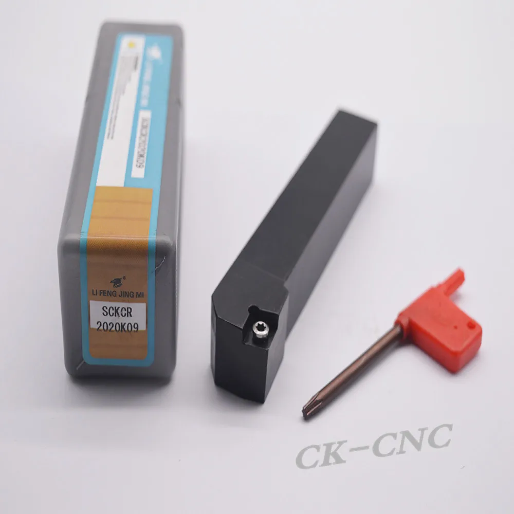 SCKCR2020K09 20*20*125mm 80degreeCNC Lathe External Cutting Tool Right Holder For CC**09T3 inserts
SCKCR2020K09 20*20*125mm 80degreeCNC Lathe External Cutting Tool Right Holder For CC**09T3 inserts