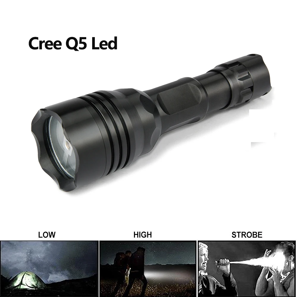 UniqueFire IP65 Waterproof Flashlight UF-008B Q5 3 Modes Aluminum Alloy Lampe Torch For Camp,Hiking,Fishing
UniqueFire IP65 Waterproof Flashlight UF-008B Q5 3 Modes Aluminum Alloy Lampe Torch For Camp,Hiking,Fishing