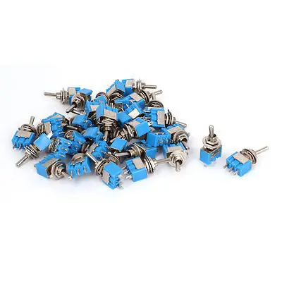 AC 2A/250V 6A/125V SPDT вкл./вкл. 6 мм резьба 3 клеммы переключателя синий 36 шт МТС 102
AC 2A/250V 6A/125V SPDT вкл./вкл. 6 мм резьба 3 клеммы переключателя синий 36 шт МТС 102