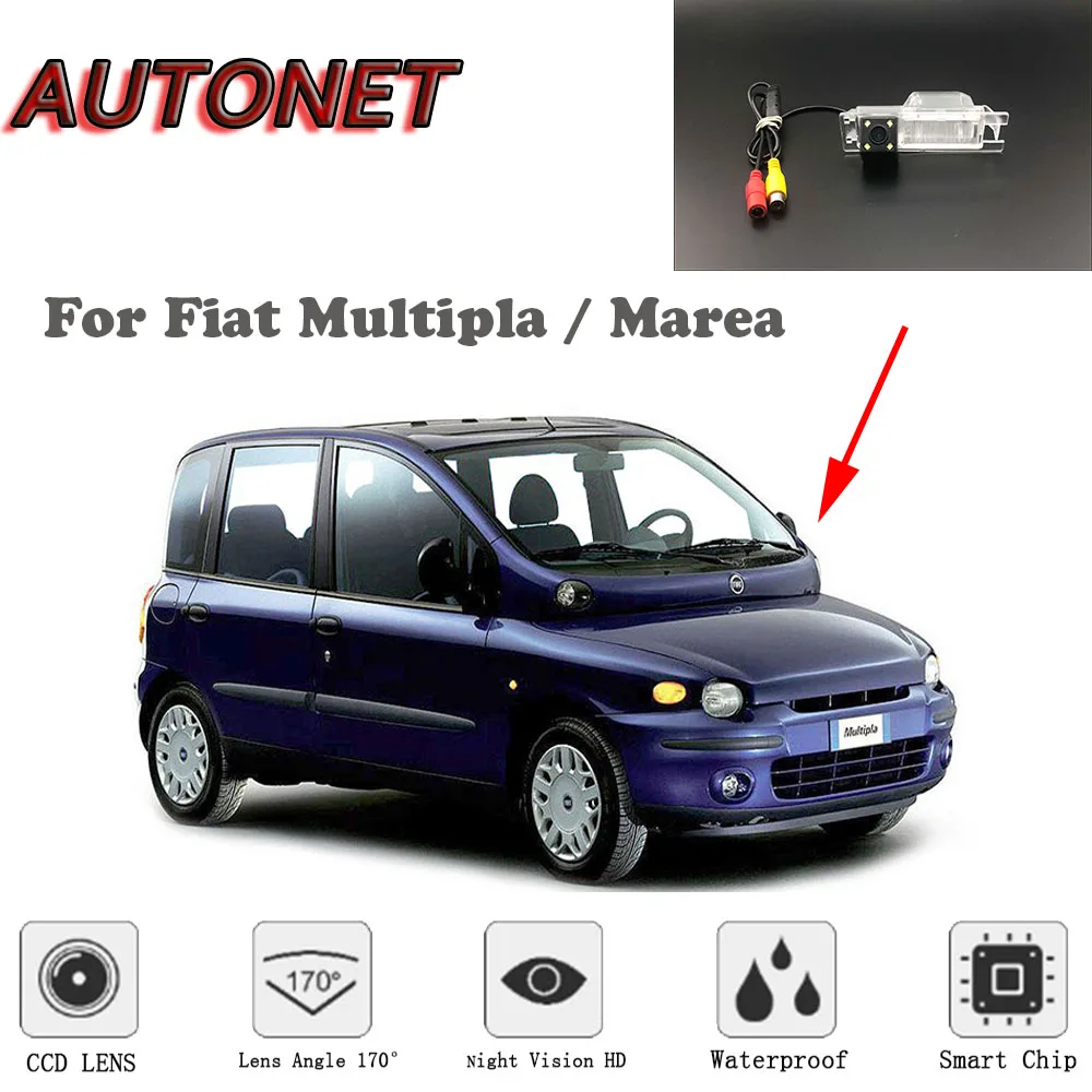 AUTONET HD Night Vision Backup Rear View camera For Fiat Multipla / Marea RCA Standard /Parking Camera | Автомобили и мотоциклы