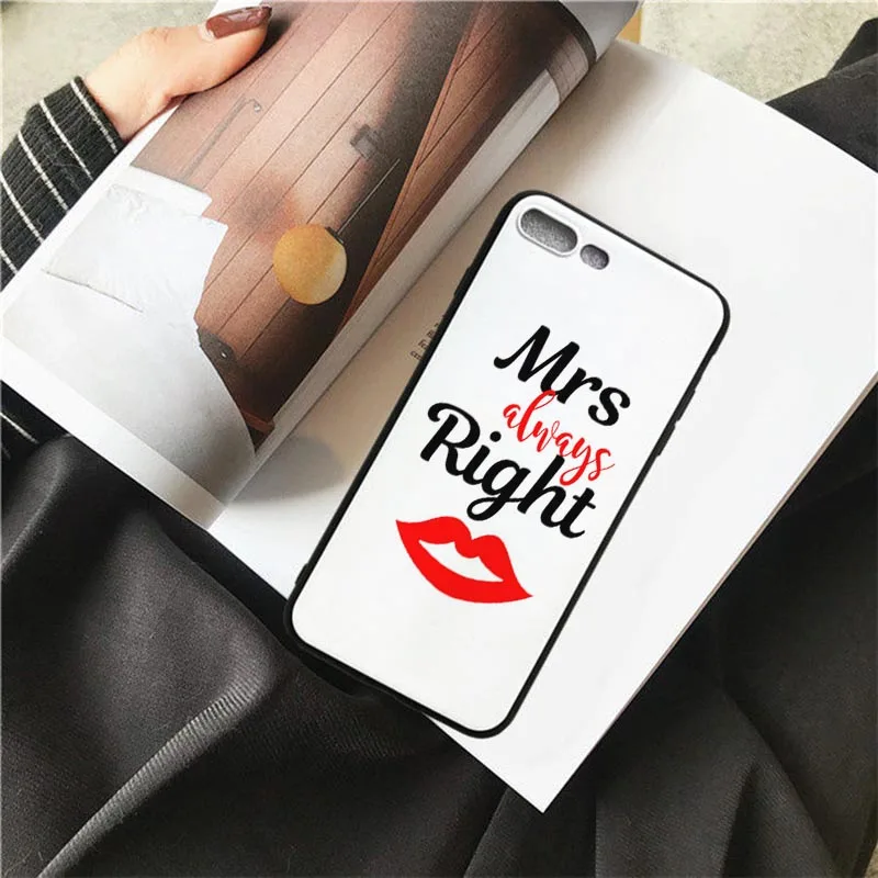 HOUSTMUST Mr. and Mrs. Black Soft Phone Case Cover For iPhone 8 8plus XS max XR XS 7 7plus 6 6s 6plus 5 5s SE phone case
HOUSTMUST Mr. and Mrs. Black Soft Phone Case Cover For iPhone 8 8plus XS max XR XS 7 7plus 6 6s 6plus 5 5s SE phone case