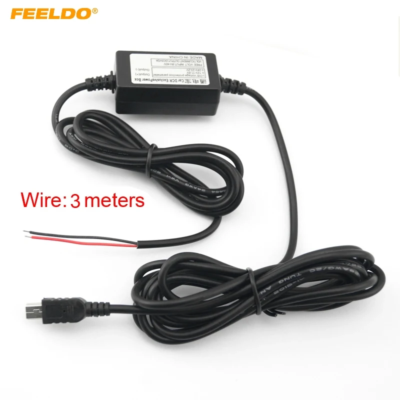 FEELDO 12v переключатель 5V понижающий тахограф Специальная модификация линии для автомобильного DVR GPS навигатора
FEELDO 12v переключатель 5V понижающий тахограф Специальная модификация линии для автомобильного DVR GPS навигатора