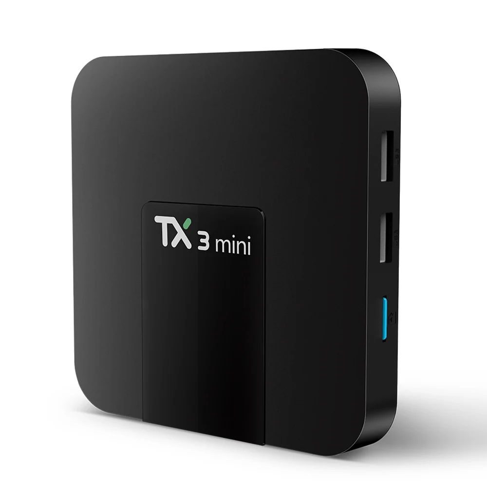 TX3 Мини ТВ-приставка с четырёхъядерным процессором Amlogic S905W, ОЗУ 2 Гб, ПЗУ 16 Гб, Android 7,1
TX3 Мини ТВ-приставка с четырёхъядерным процессором Amlogic S905W, ОЗУ 2 Гб, ПЗУ 16 Гб, Android 7,1