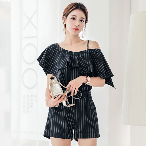 Elegant Temperament Stripe Two Piece Set Slash Neck Sexy Off Shoulder Blazer Set Women Skirt Sets Office Lady Drawstring Twinset
Elegant Temperament Stripe Two Piece Set Slash Neck Sexy Off Shoulder Blazer Set Women Skirt Sets Office Lady Drawstring Twinset