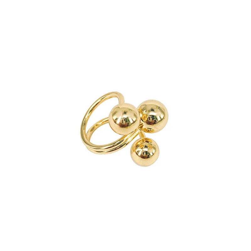 Peri'sBox Gold Silver Color Triple Ball Big Ring for Women Instajewelry Statement Rings Jewelry New Hot
Peri'sBox Gold Silver Color Triple Ball Big Ring for Women Instajewelry Statement Rings Jewelry New Hot