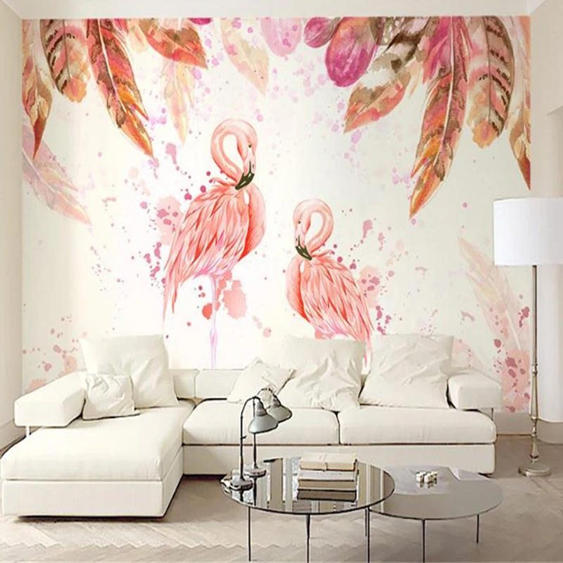 Photo Wallpaper for Walls 3 D Nordic Simple Living Room Bedroom Desktops Wall Walls Feather Flamingos Home Improvemen Wallpapers
Photo Wallpaper for Walls 3 D Nordic Simple Living Room Bedroom Desktops Wall Walls Feather Flamingos Home Improvemen Wallpapers