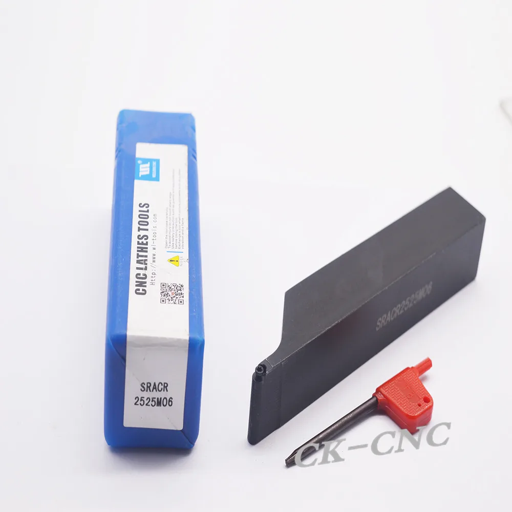 SRACR2525M06 25*25*150mm 360dgreeCNC Lathe External Cutting Tool Right Holder For RC**0602MO inserts
SRACR2525M06 25*25*150mm 360dgreeCNC Lathe External Cutting Tool Right Holder For RC**0602MO inserts