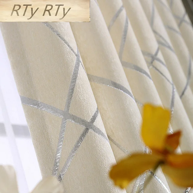 Thick Chenille Blinds Jacquard Curtain Fabric for Livingroom Bedroom Silver Blackout Custom Size Shade American Style WP293-30
Thick Chenille Blinds Jacquard Curtain Fabric for Livingroom Bedroom Silver Blackout Custom Size Shade American Style WP293-30