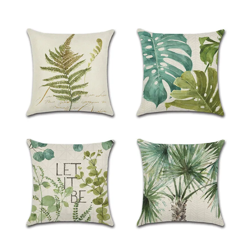 Happy life green plant printed cushion cover Decor Chair sofa seat car Decorative pillowcase Home house shop bedroom friend gift
Happy life green plant printed cushion cover Decor Chair sofa seat car Decorative pillowcase Home house shop bedroom friend gift
