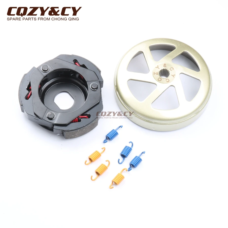 Производительность колокол сцепления и сцепление для QINGQI QM125T 125cc GY6 152QMI 157QMJ скутер 4-тактный
Производительность колокол сцепления и сцепление для QINGQI QM125T 125cc GY6 152QMI 157QMJ скутер 4-тактный