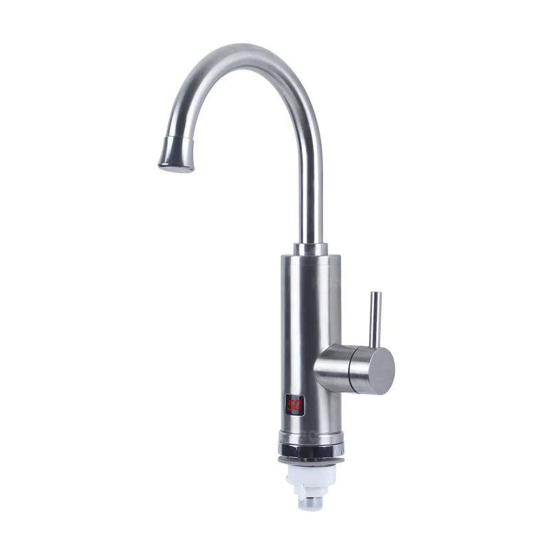 Stainless Tap Instantaneous Water Heater Faucet with Water Heater Kitchen Instant Heating Tap Water With Temperature Display
Stainless Tap Instantaneous Water Heater Faucet with Water Heater Kitchen Instant Heating Tap Water With Temperature Display