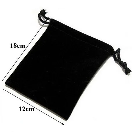 50pcs/lot 12x18 cm Black Silver Gray Drawstring Velvet Pouches Bags For Jewelry Wedding Packaging Bag Can Customise Logo Printed
50pcs/lot 12x18 cm Black Silver Gray Drawstring Velvet Pouches Bags For Jewelry Wedding Packaging Bag Can Customise Logo Printed