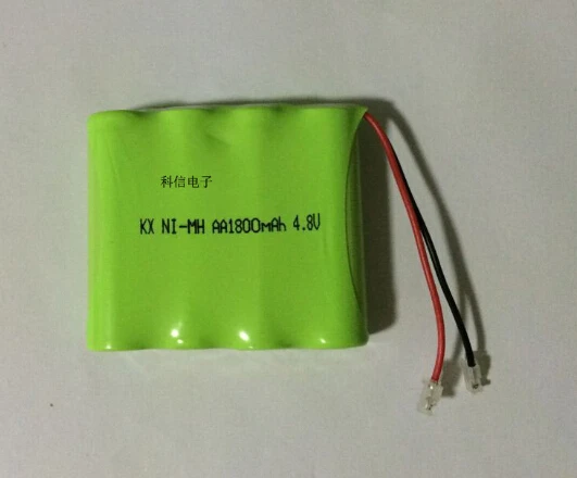 

MasterFire 4.8V 1800mAh 4x AA NI-MH RC Rechargeable Battery Cell NiMH Batteries Pack with Plug for Helicopter Robot Car Toys