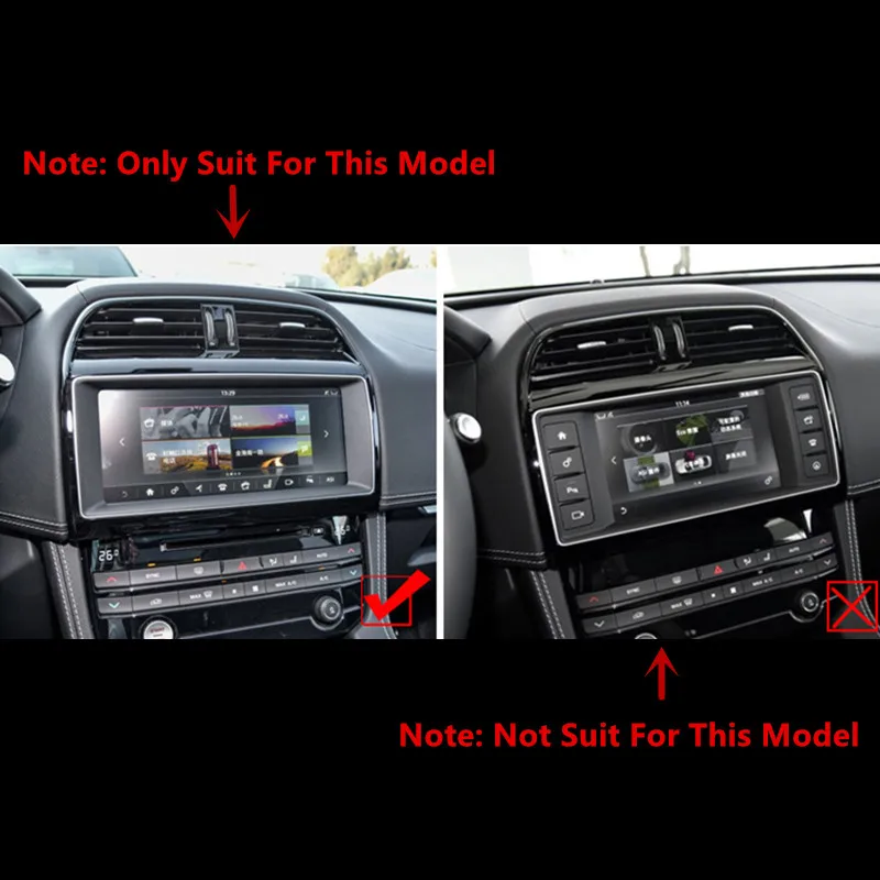 Center Console Air Conditioning Vent Cover Trim For Jaguar XE X760 2016 F-Pace X761 2016-17 Navigation Screen Frame Decoration
Center Console Air Conditioning Vent Cover Trim For Jaguar XE X760 2016 F-Pace X761 2016-17 Navigation Screen Frame Decoration