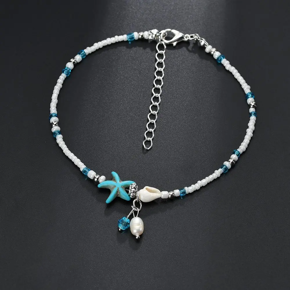 Vintage Shell Beads Starfish Anklets For Women New Multi Layer Anklet Leg Bracelet Handmade Bohemian Jewelry Sandals Gift
Vintage Shell Beads Starfish Anklets For Women New Multi Layer Anklet Leg Bracelet Handmade Bohemian Jewelry Sandals Gift