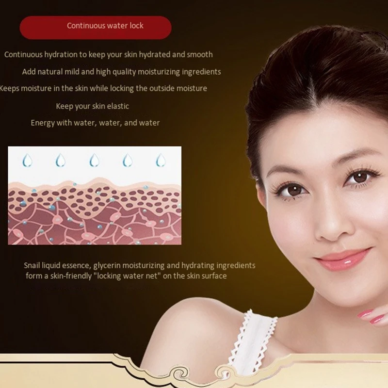 Face Care Snail Cream Whitening Moisturizing Acne Treatment Ageless Anti-Wrinkle Skin Care Hyaluronic Night Cream
Face Care Snail Cream Whitening Moisturizing Acne Treatment Ageless Anti-Wrinkle Skin Care Hyaluronic Night Cream
