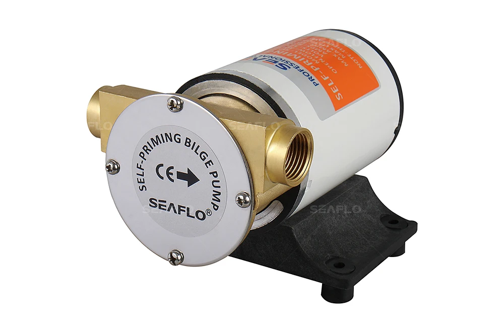 SEAFLO 8GPM 30LPM самовсасывающий центробежный крыльчатка Трюмные насосы морской RV|bilge