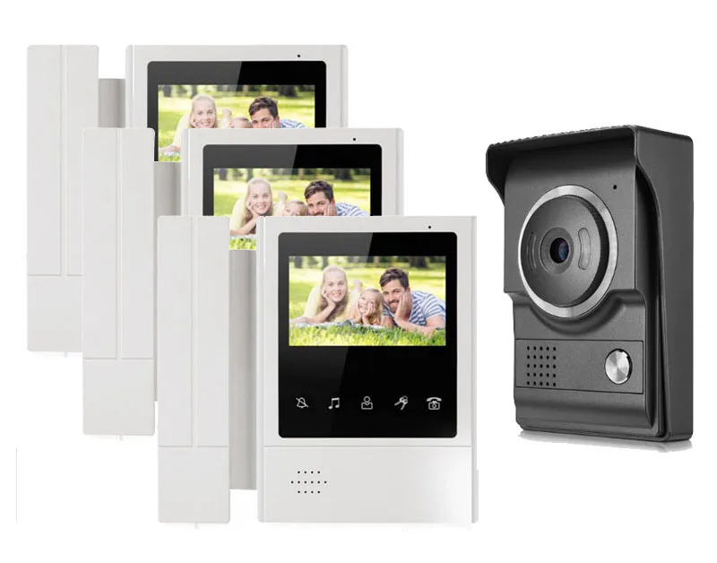 XinSiLu Night Version Intercom Doorbell Home Security Video System 4.3" Video Door Phone Kits Touch Key LCD Color Monitor 1V3
XinSiLu Night Version Intercom Doorbell Home Security Video System 4.3" Video Door Phone Kits Touch Key LCD Color Monitor 1V3
