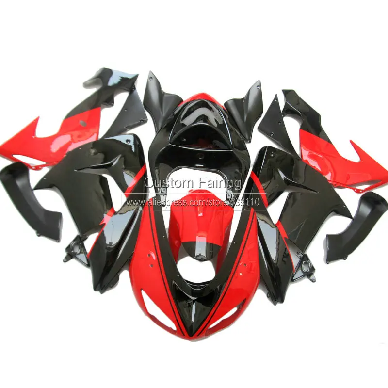 Glossy Custom Fairing kit for Kawasaki ZX 10R 2006 07 red 2007 06 Ninja zx - 10r black fairing ZR62
Glossy Custom Fairing kit for Kawasaki ZX 10R 2006 07 red 2007 06 Ninja zx - 10r black fairing ZR62