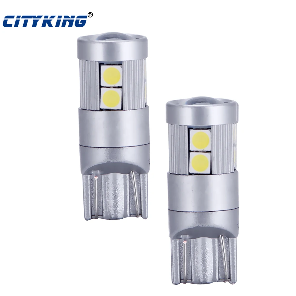 10pcs New led W5W t10 9w 194 Dome Reading Lamp High Quality LED canbus Clearance Lights T10 9 SMD 3030 Reversing Lamp 12-24V
10pcs New led W5W t10 9w 194 Dome Reading Lamp High Quality LED canbus Clearance Lights T10 9 SMD 3030 Reversing Lamp 12-24V