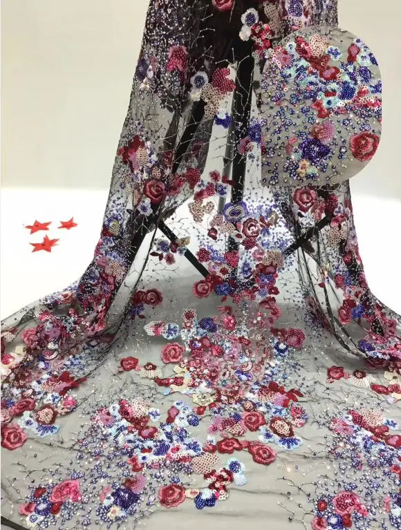good looking SYJ-7479 embroidery tulle fabric fashion african net lace fabric with sequins
good looking SYJ-7479 embroidery tulle fabric fashion african net lace fabric with sequins