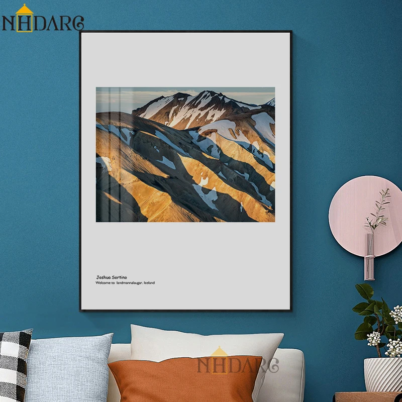 NHDARC Canvas Printings Poster and Painting Art Modern Nordic Fashion Mountain Scenery Picture Wall Home Decoration ARC00790
NHDARC Canvas Printings Poster and Painting Art Modern Nordic Fashion Mountain Scenery Picture Wall Home Decoration ARC00790