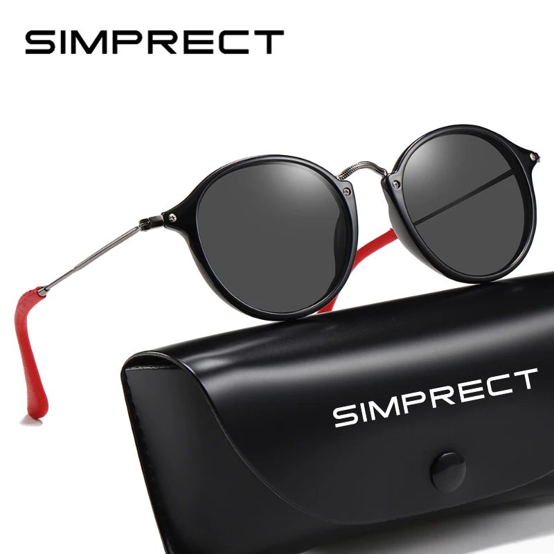 SIMPRECT 2021 круглые поляризованные солнцезащитные очки для женщин и мужчин UV400 Высокое качество TR металлические солнцезащитные очки для вожден...
SIMPRECT 2021 круглые поляризованные солнцезащитные очки для женщин и мужчин UV400 Высокое качество TR металлические солнцезащитные очки для вожден...